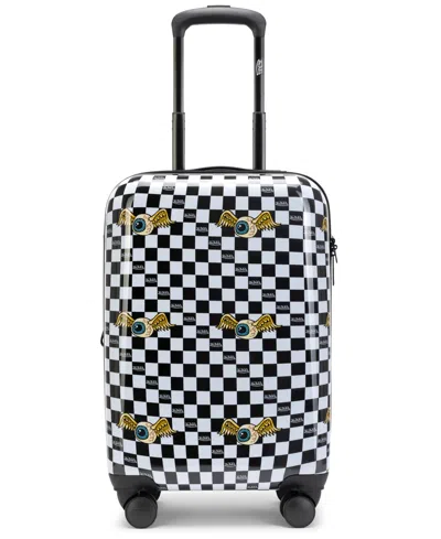 Von Dutch Vision Board Small Expandable Hardside Carry-on Spinner Suitcase