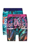 Von Dutch Wild 2 Pack Boxer Brief In Multi