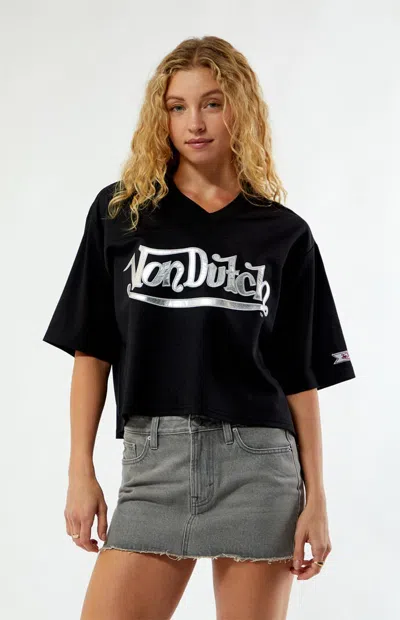 Von Dutch Women's Short Sleeve Jersey In Black