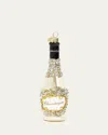 Vondels Golden Champagne Christmas Ornament In Multi