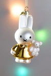 Vondels Miffy Gold Bear Glass Ornament In Gold At Urban Outfitters In Gold