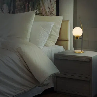 Vonn Lighting Chianti 22" Height Integrated Led Etl Certified Table Lamp With Touch Base Dimming Antique Brass In Orb;antique Brass