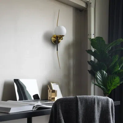 Vonn Lighting Chianti 6-in Integrated Led Etl Certified Linear Wall Sconce Light With Glass Shade Antique Brass In Oil Rubbed Bronze;antique Brass;frosted