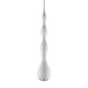 Vonn Lighting Polaris Vmp24510wh 5" Integrated Led Height Adjustable Pendant Light In White