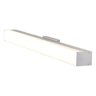 Vonn Lighting Procyon 24-in Integrated Ac Led Etl Certified Bathroom Wall Lighting Fixture In Silver