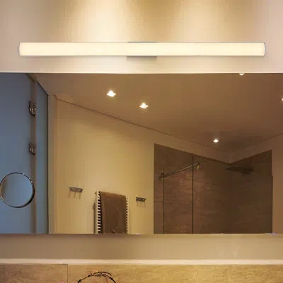 Vonn Lighting Procyon 36-in Integrated Ac Led Etl Certified Bathroom Wall Lighting Fixture In White