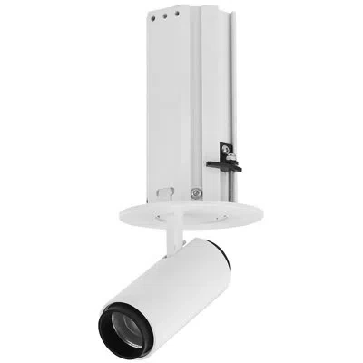 Vonn Lighting Telescopica 3-in Integrated Led Etl Certified Adjustable Recessed Spotlight, Beam Angle 36, White