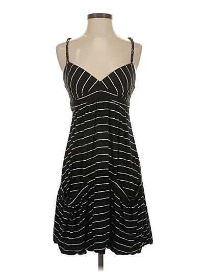 Pre-owned Voom By Joy Han Casual Dress In Black