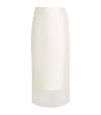 Voranida Aeron Midi Skirt In White
