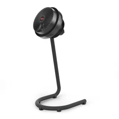 Vornado 693 Mid-size Whole Room Air Circulator Fan With Adjustable Height In Black