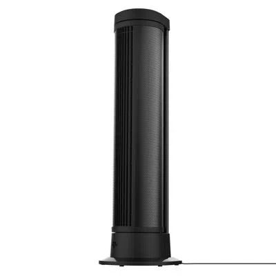 Vornado Ara Oscillating Tower Fan With Ambient Light And Remote In Black