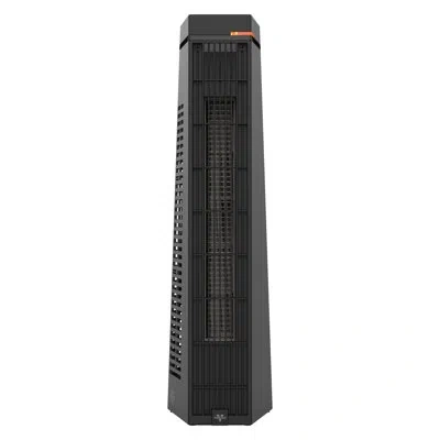 Vornado Rise 20h Tower Heater In Black