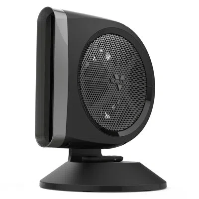Vornado Strata 8 Omni Oscillating Fan With Omniwave® Multi-axis Airflow, Dc Motor, Remote Control, 10 Speeds In Black