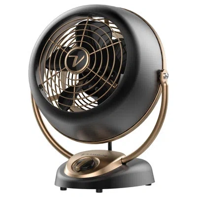 Vornado Timeless Vfan Alchemy Vintage Circulator Fan In Black