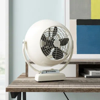 Vornado Timeless Vfan Jr. Vintage Air Circulator Fan In White