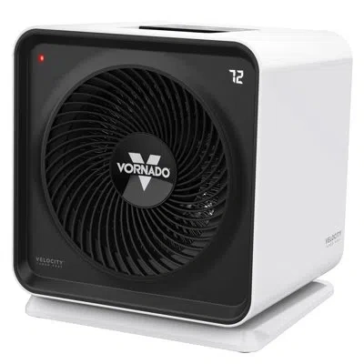 Vornado Velocity Cube 5s Whole Room Oscillating Heater In White