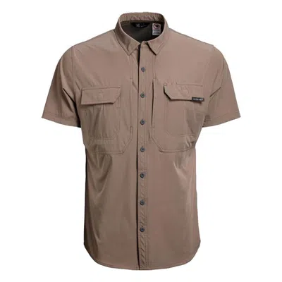 Vortex Men's  Callsign Button Up Shirt In Brown