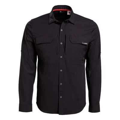 Vortex Men's  Callsign Long Sleeve Button Up Shirt In Black