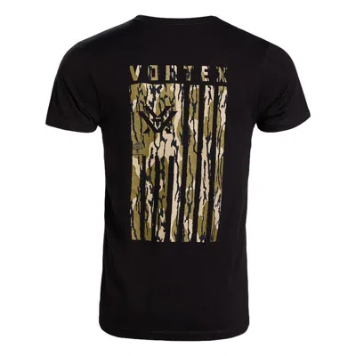 Vortex Men's  Camo Salute T-shirt In Black