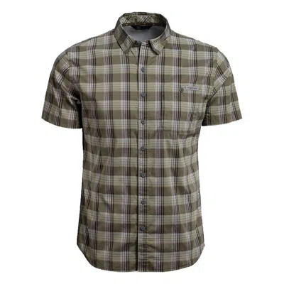 Vortex Men's  Coolmax Fast Twitch Shooting Button Up Shirt In Green