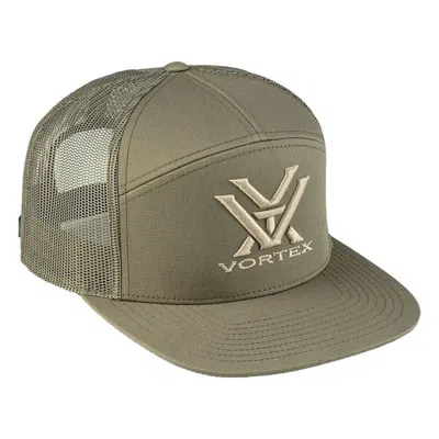 Vortex Men's  Core Logo 7 Panel Adjustable Hat In Green