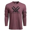 Vortex Men's  Core Logo Long Sleeve T-shirt In Purple