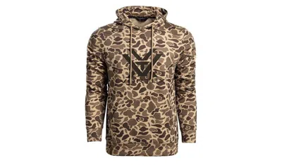 Vortex Men's  Core Logo Performance Hoodie In Brown