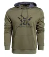 Vortex Men's  Performance Hoodie In Green