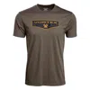 Vortex Men's  Shield T-shirt In Brown
