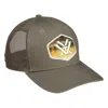 Vortex Men's  Split Shot Patch Adjustable Hat In Purple