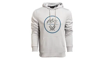 Vortex Men's  Three Peaks Performance Hoodie In White