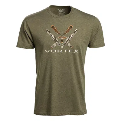 Vortex Men's  Turkey Core Logo T-shirt In Green