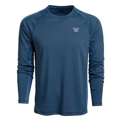 Vortex Men's  Weekend Rucker Long Sleeve T-shirt In Blue