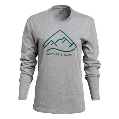 Vortex Women's  Alpine Line Long Sleeve Shirt In Gray