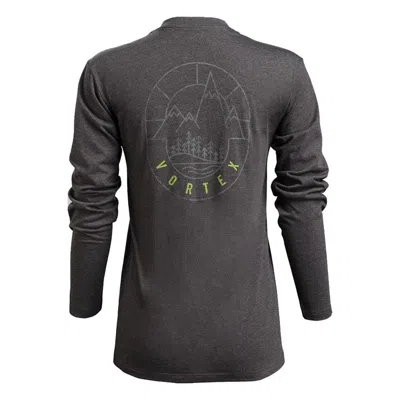 Vortex Women's  Meridian Mountain Long Sleeve T-shirt In Gray