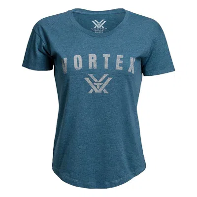 Vortex Women's  U Shirt In Blue