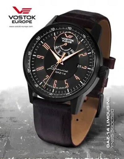 Pre-owned Vostok-europe Vostok Europe Gaz 14 Automatic Power Reserve Yn85-560c520 Yn85/560c520 Us