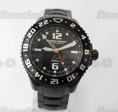 Pre-owned Vostok Mens Watch Diver Mechanical  Amphibian Reef 2426.01/086492 Russia