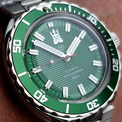 Pre-owned Vostok Rare  Amphibian Neptune Divers Watch, Cal. 2415 Limit Order 960896