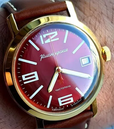 Pre-owned Vostok Rare  Komandirskie 1965 Wristwatch Commander Limited Edition 683954