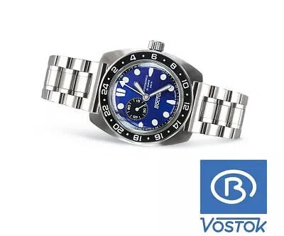 Pre-owned Vostok Batman Russian Automatic Amphibya 17035b Diver Watch