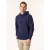 Vottera Organic Cotton Pullover Hoodies In Blue