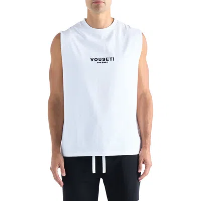 Vouseti Og Cotton Graphic Tank In White