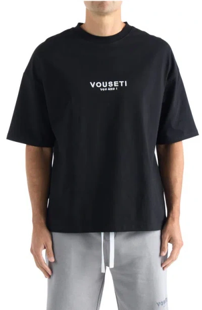 Vouseti Og Cotton Graphic T-shirt In Black