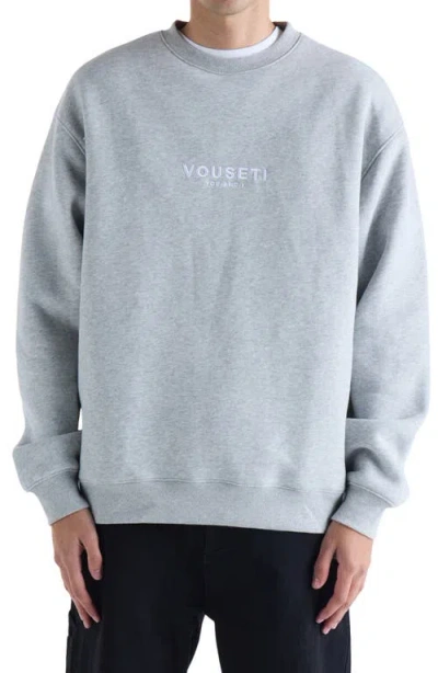 Vouseti Og Fleece Crewneck Sweatshirt In Gray