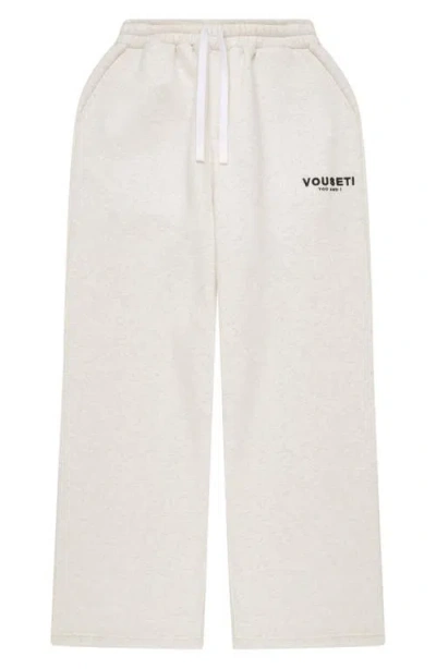 Vouseti Og Fleece Track Pants In White