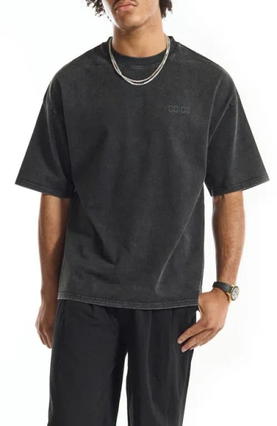 Vouseti The Essentials Cotton Graphic T-shirt In Gray