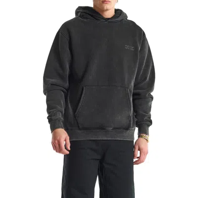 Vouseti The Essentials Graphic Hoodie In Black