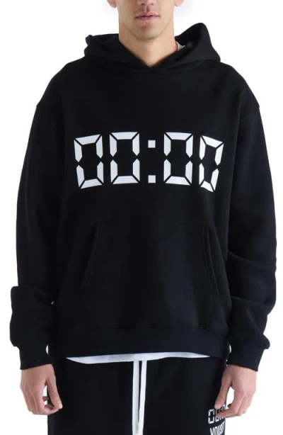 Vouseti Us Against Time Pullover Hoodie In Black