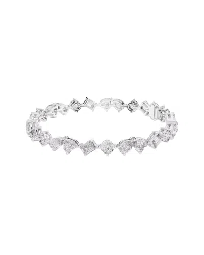 Vowe 14k 10.50 Ct. Tw. Lab-grown Diamond Bracelet In White